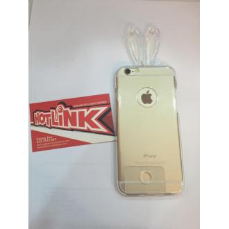 iPhone6 兔子耳朵塑料套 透明色