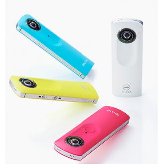 Ricoh Theta 360度拍摄神器_单眼／远程／防水／360度相机_Techno