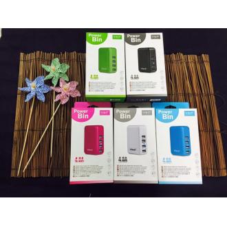 Letouch Powerbin++ USB×4智能充电器
