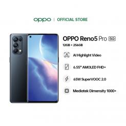 OPPO Reno5 Pro 5G Smartphone | 12GB RAM + 256GB ROM | 65W Super VOOC2.0 | Picture Life Together